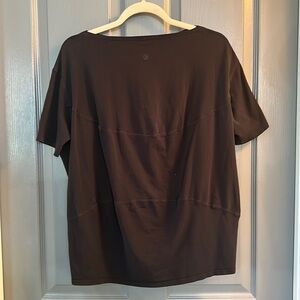 Lululemon oversized tee, Medium, black